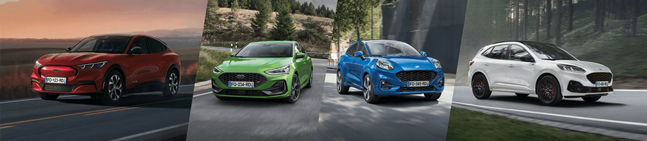 Gamme de véhicules Ford disponibles chez FORD TARBES